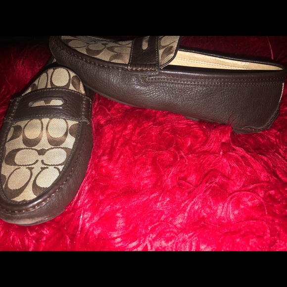 Men Coach loafers size 10 - Picture 2 of 6